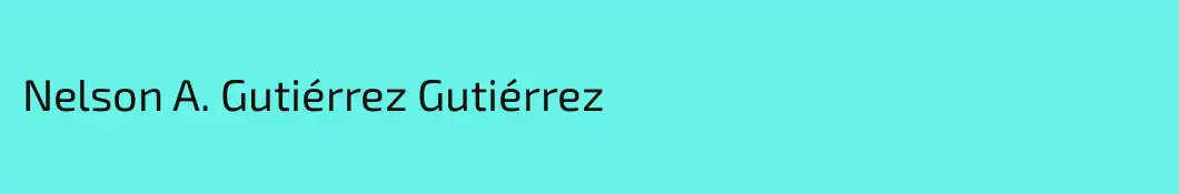 Nelson A. Gutiérrez Gutiérrez